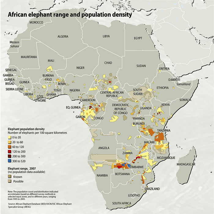 african-elephant-range-and-population-density 4f7e