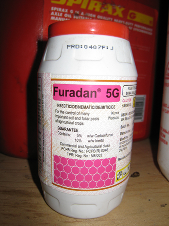 Furadan neboli Karbofuran